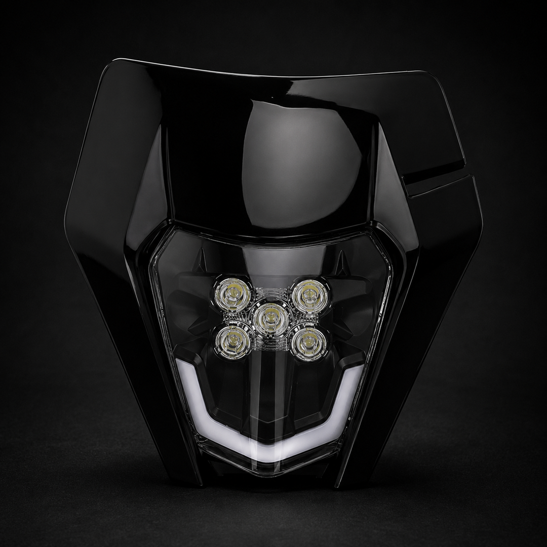 Road Headlight - KTM Motard LED high beam / low beam